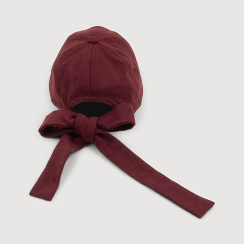 Cashmere Bow Sport Cap Miaki Swiss Made Womenswear