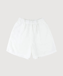 Leinen-Wochenendshorts