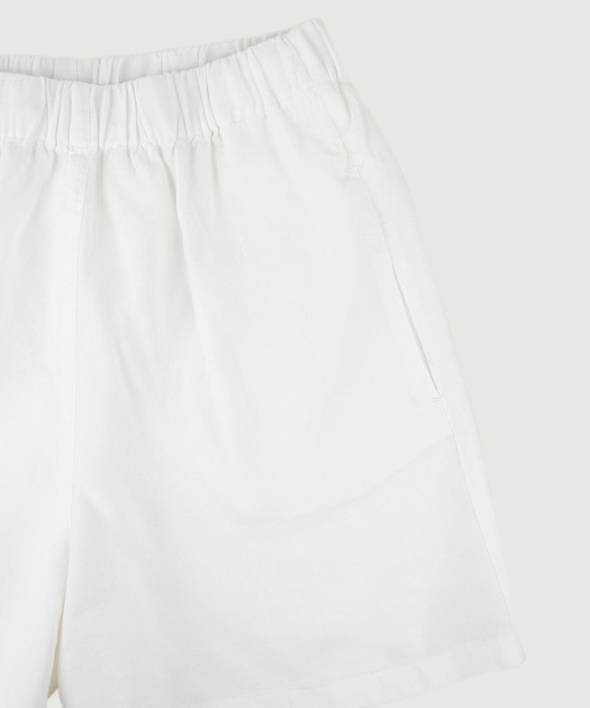 Leinen-Wochenendshorts