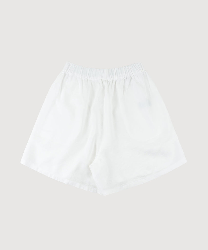 Leinen-Wochenendshorts