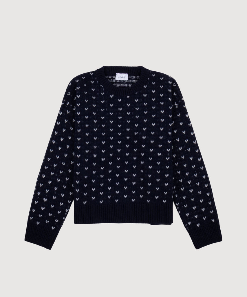Heart Sweater Miaki Swiss Made Womenswear