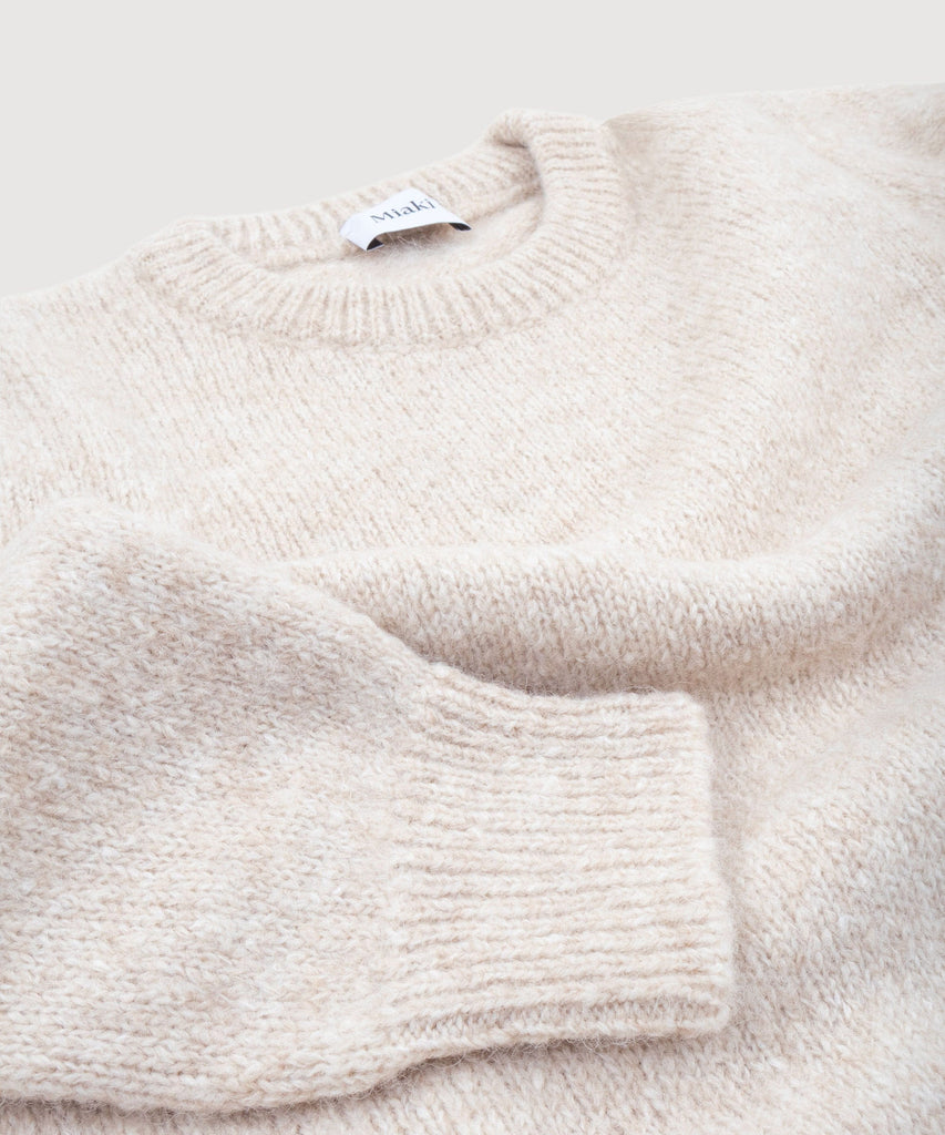 Short Alpaca Sweater Miaki Swiss Made Womenswear