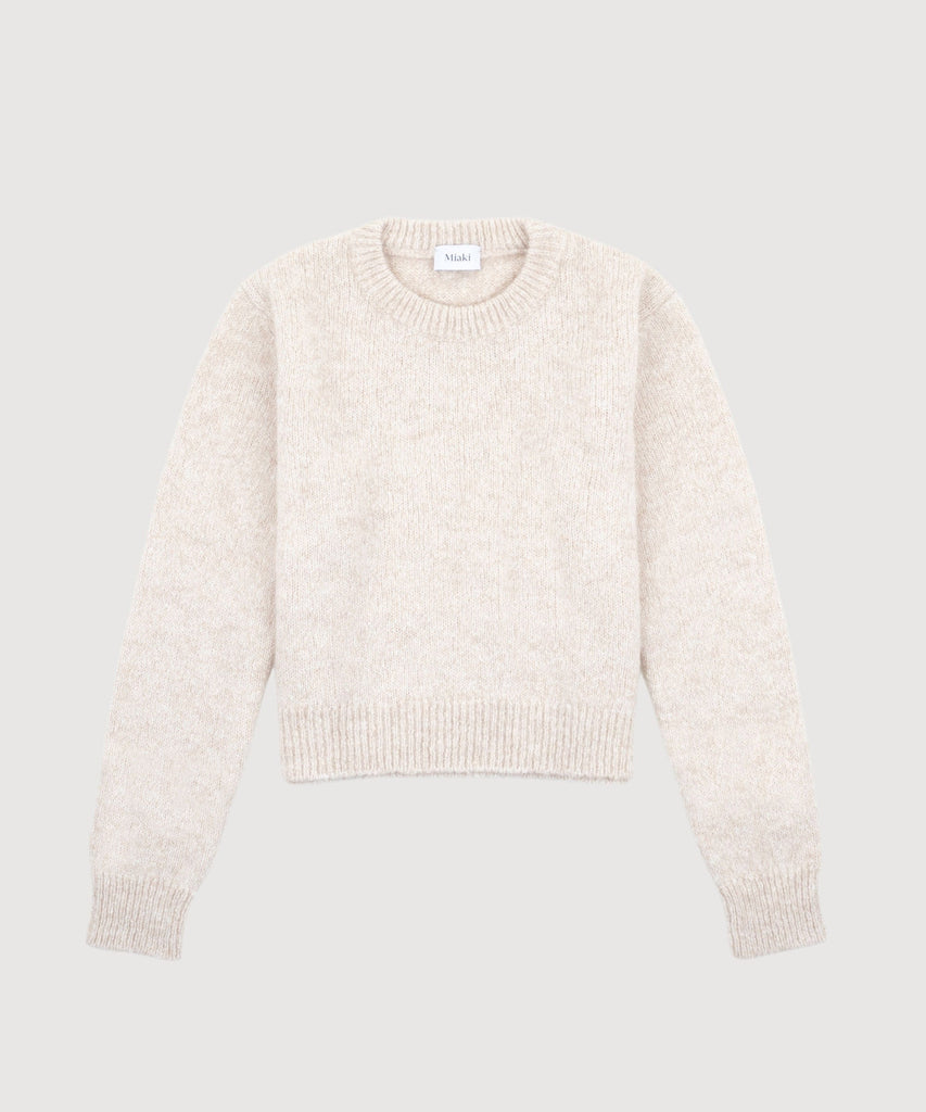 Short Alpaca Sweater Miaki Swiss Made Womenswear