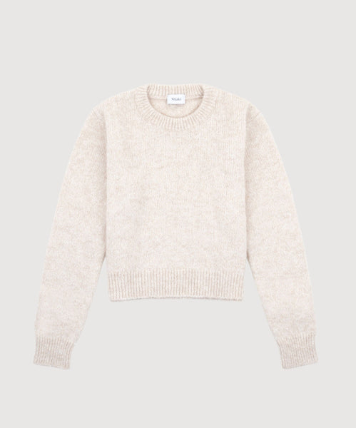 Short Alpaca Sweater Miaki Swiss Made Womenswear