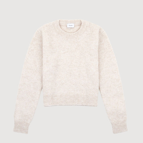 Short Alpaca Sweater Miaki Swiss Made Womenswear