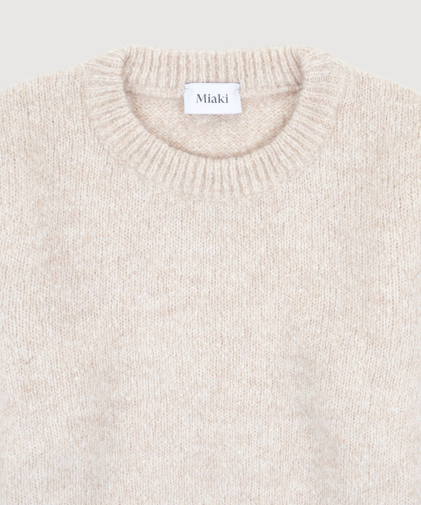 Short Alpaca Sweater Miaki Swiss Made Womenswear