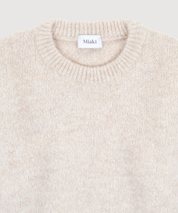 Short Alpaca Sweater Miaki Swiss Made Womenswear