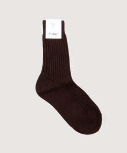 Brown / 36/38 Mountain Socks Miaki Swiss Made Womenswear