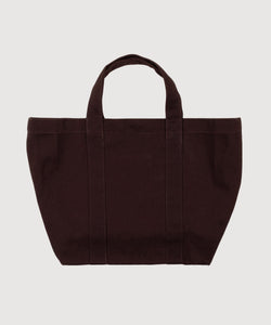 Dark Brown / One Size Canvas Tote Bag Miaki Swiss Made Womenswear