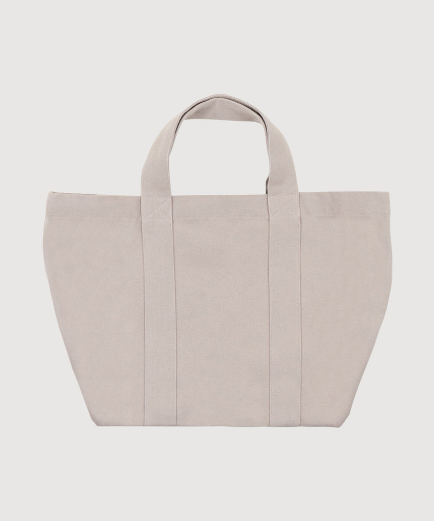 Beige / One Size Canvas Tote Bag Miaki Swiss Made Womenswear