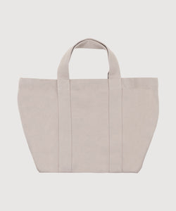 Beige / One Size Canvas Tote Bag Miaki Swiss Made Womenswear
