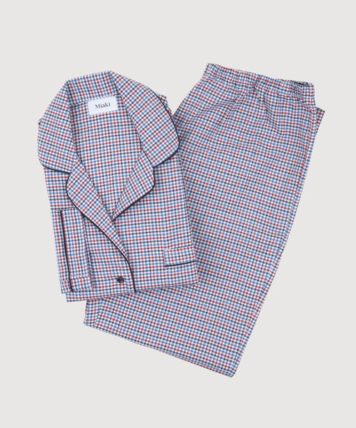 Check Pyjama Miaki Swiss Made Womenswear