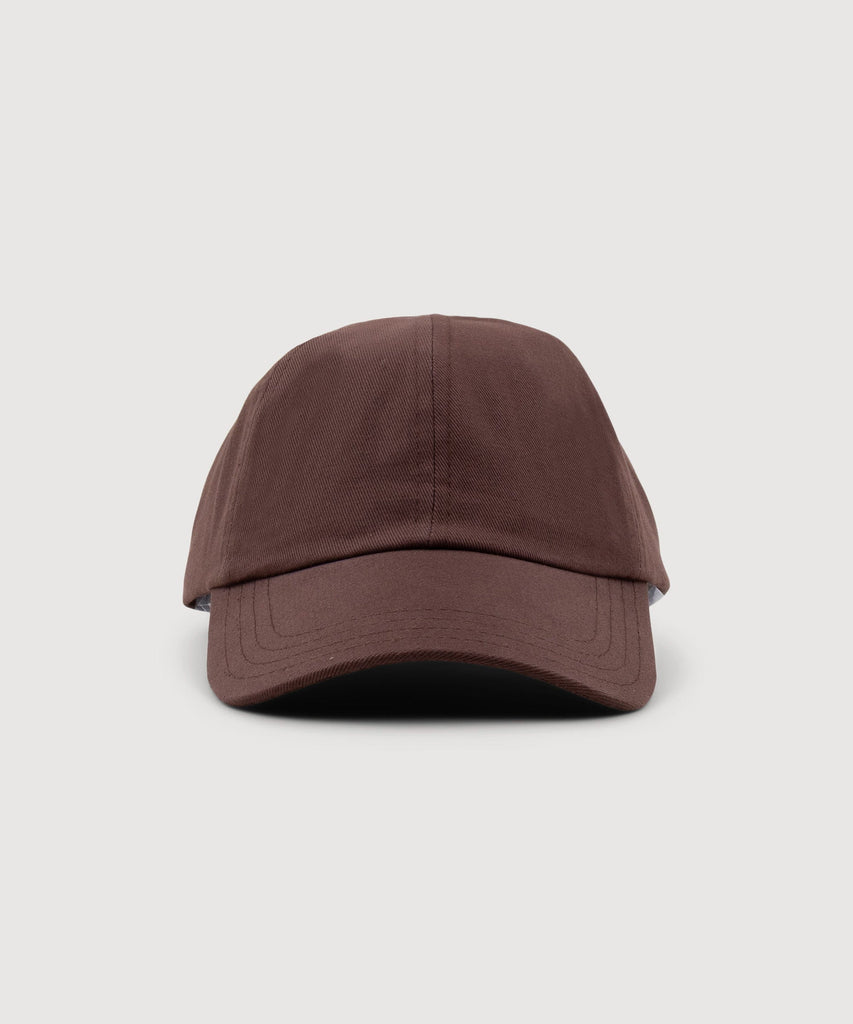Dark Brown / One Size Cotton Cap Miaki Swiss Made Womenswear