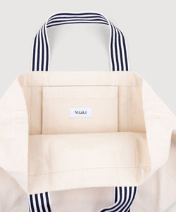 Cream / One Size Canvas Bag Miaki Swiss Made Womenswear
