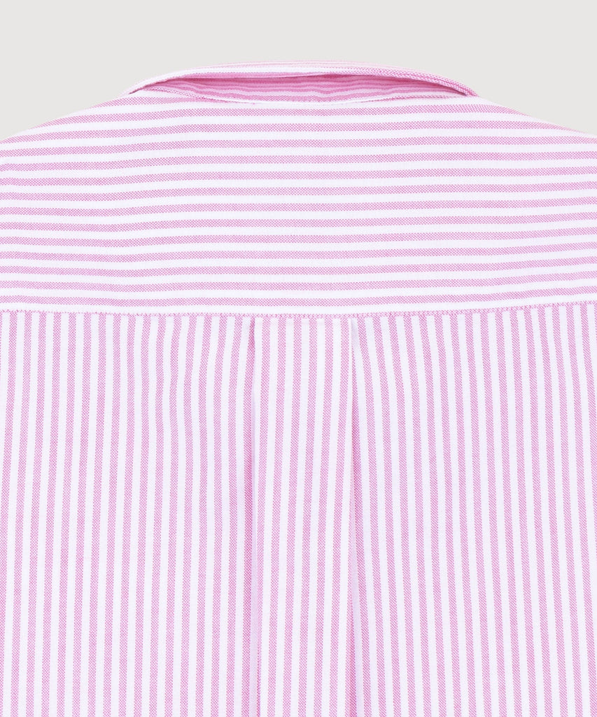 Relaxed Oxford Stripe Shirt Miaki Swiss Made Womenswear