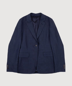 Classic Linen Blazer Miaki Swiss Made Womenswear