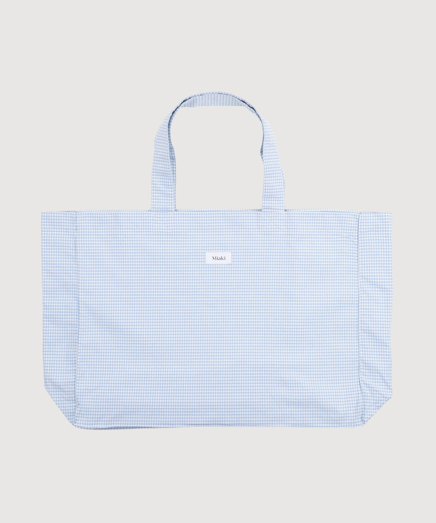 Check Beach Bag Miaki Swiss Made Womenswear