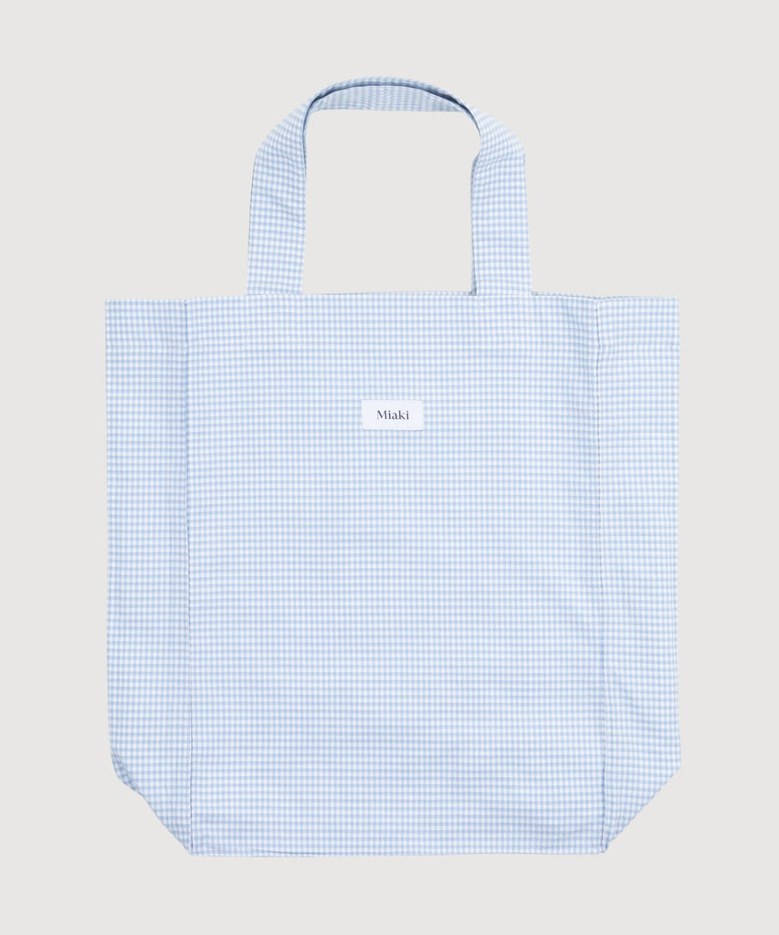 Check Tote Bag Miaki Swiss Made Womenswear