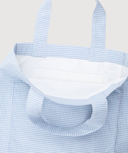 Check Tote Bag Miaki Swiss Made Womenswear