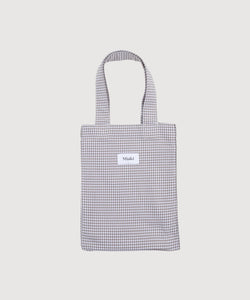 Check Mini Tote Bag Miaki Swiss Made Womenswear