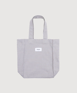 Check Beige / One Size Check Mini Tote Bag Miaki Swiss Made Womenswear