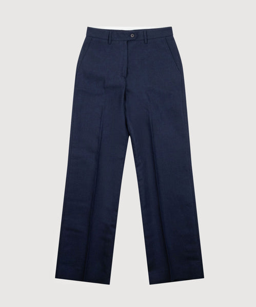 Wide Leg Linen Trousers Miaki Swiss Made Womenswear