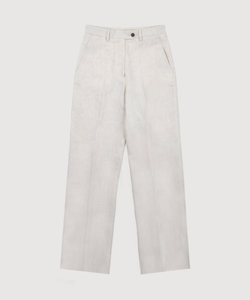 Wide Leg Linen Trousers Miaki Swiss Made Womenswear