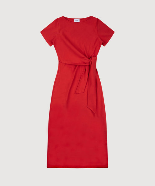 Jersey Knot Dress Miaki Swiss Made Womenswear