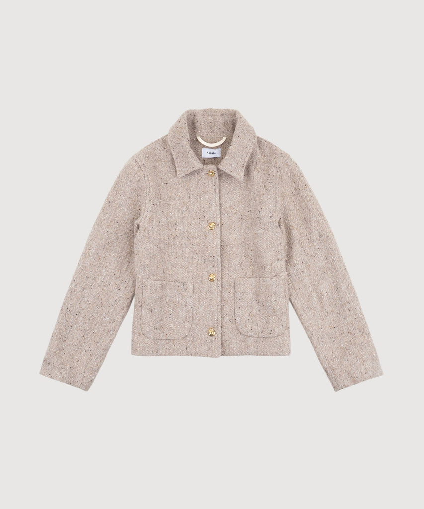 Short Tweed Jacket Miaki Swiss Made Womenswear