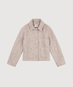 Short Tweed Jacket Miaki Swiss Made Womenswear
