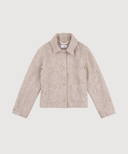 Short Tweed Jacket Miaki Swiss Made Womenswear