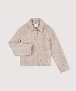 Short Tweed Jacket Miaki Swiss Made Womenswear
