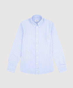 Relaxed Oxford Stripe Shirt Miaki Swiss Made Womenswear