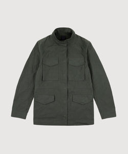 Waxed Field Jacket Miaki Swiss Made Womenswear