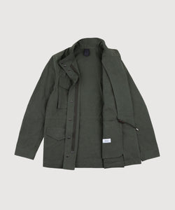 Waxed Field Jacket Miaki Swiss Made Womenswear