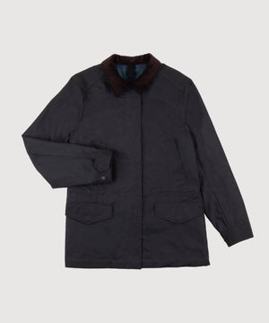 Waxed Field Jacket Miaki Swiss Made Womenswear