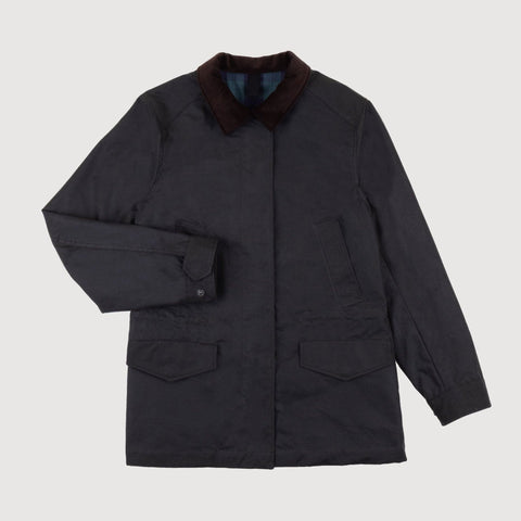 Waxed Field Jacket Miaki Swiss Made Womenswear