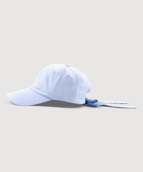 Stripes Blue / One Size Bow Sport Cap Miaki Swiss Made Womenswear