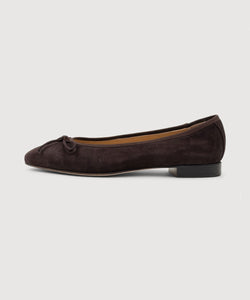 Suede Ballerina Miaki Swiss Made Womenswear