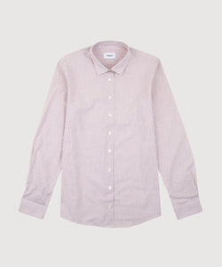 Relaxed Light Cotton Stripe Shirt Miaki Swiss Made Womenswear