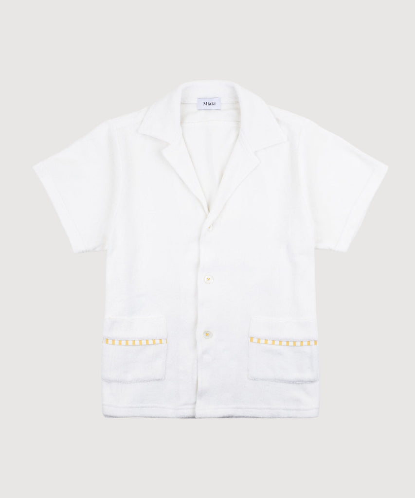 Terry Short Sleeve Shirt Miaki Swiss Made Womenswear