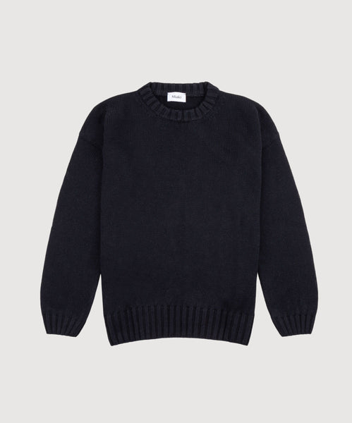 Black / XS Relaxed Summer Sweater Miaki Swiss Made Womenswear