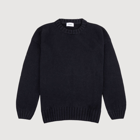 Black / XS Relaxed Summer Sweater Miaki Swiss Made Womenswear
