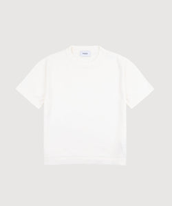 Cream / XS Knitted T-shirt Miaki Swiss Made Womenswear