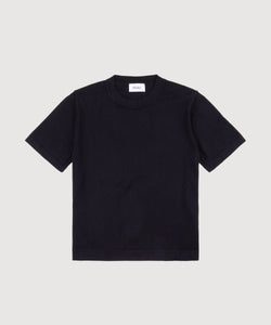 Black / XS Knitted T-shirt Miaki Swiss Made Womenswear