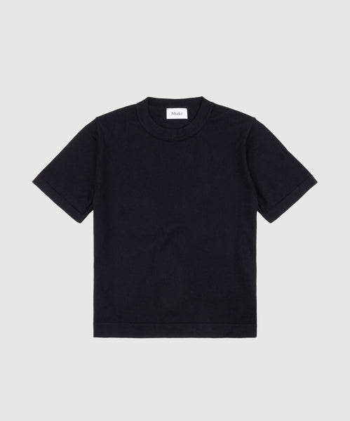 Cream / XS Knitted T-shirt Miaki Swiss Made Womenswear