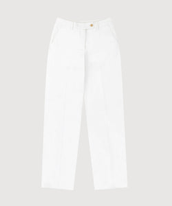 Cotton Twill Signature Trousers Miaki Swiss Made Womenswear