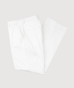 Cotton Twill Signature Trousers Miaki Swiss Made Womenswear