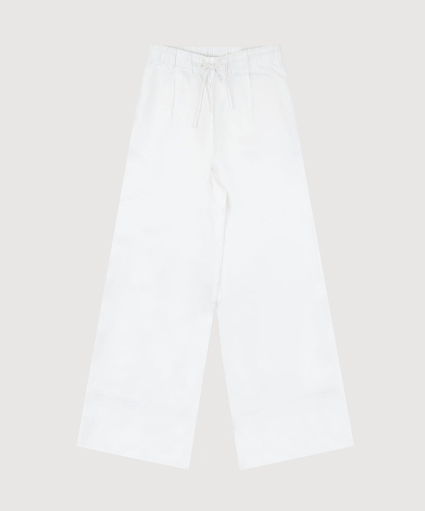 Palazzo Linen Trousers Miaki Swiss Made Womenswear