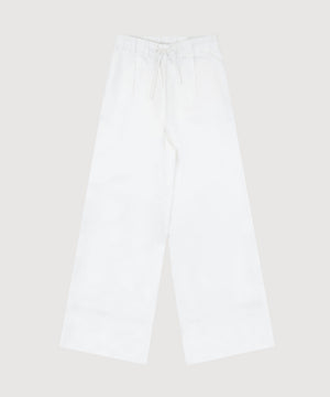 Palazzo Linen Trousers Miaki Swiss Made Womenswear